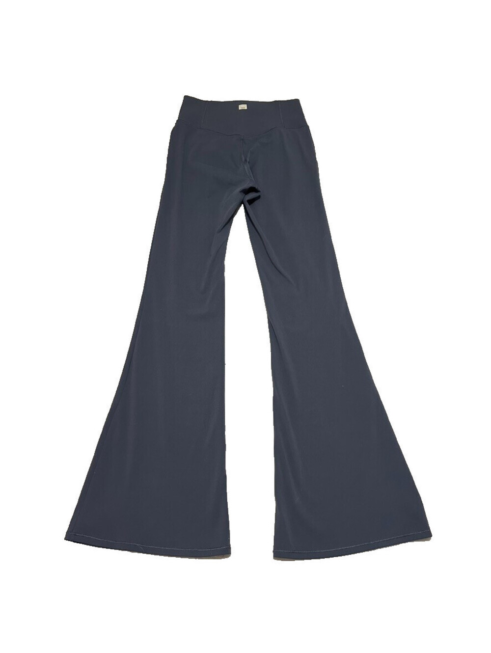 Vuori Pants Womens Small Gray High Rise Leggings Yoga Athletic Studio Flare